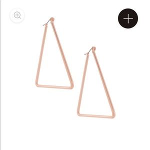 Uncommon James “Chemistry” Rose gold earrings